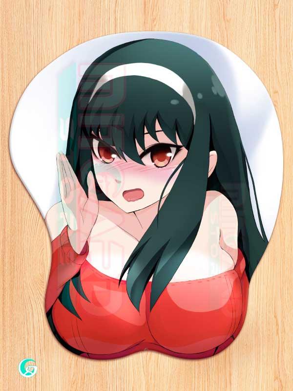 Yor Forger v2 3D Mouse pad with Gel Wrist rest